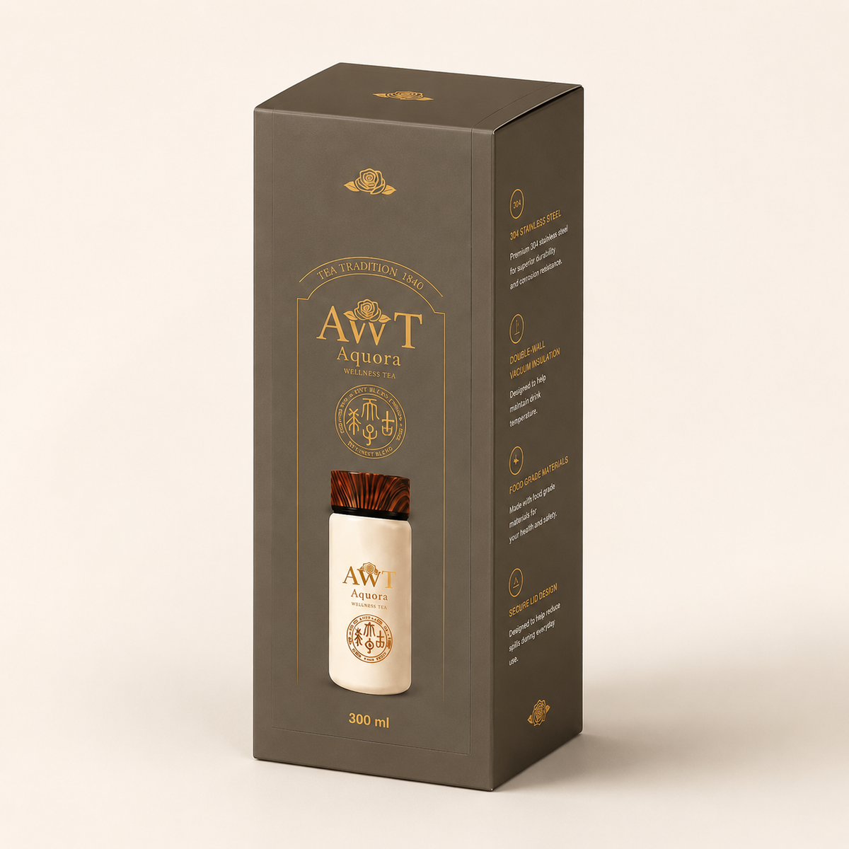 Aquora Wellness Tea Flask